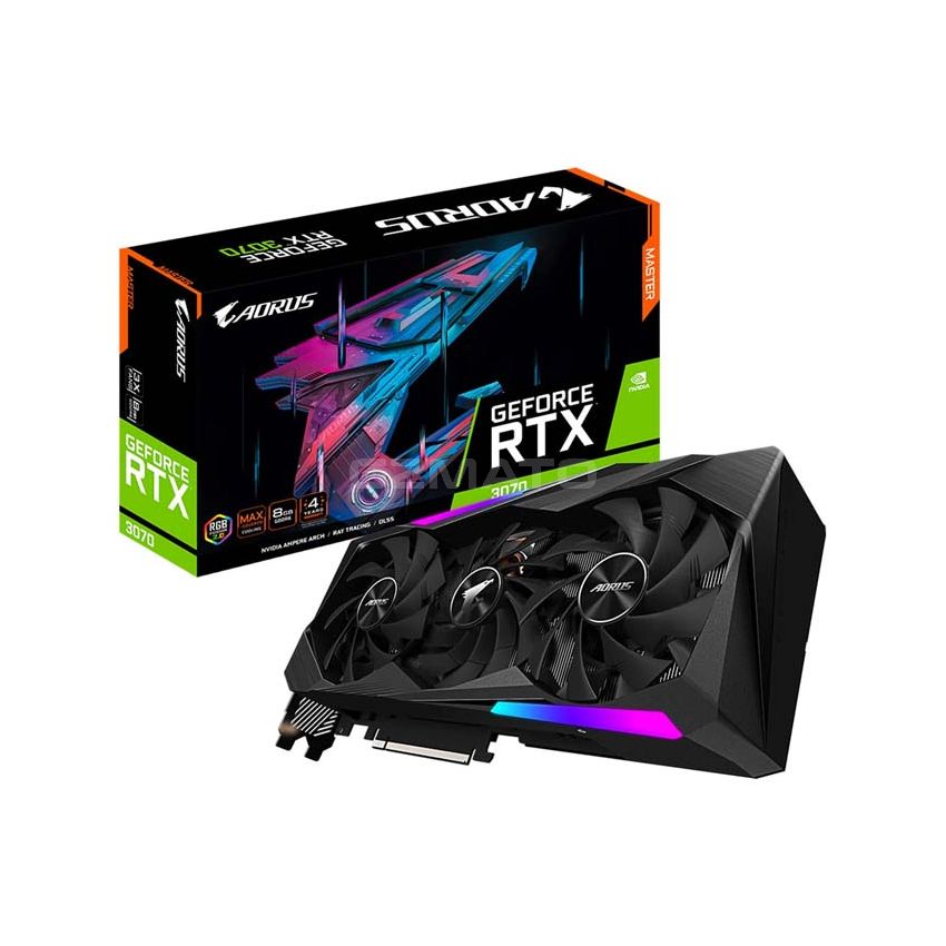 Gigabyte AORUS GeForce RTX 3070 MASTER 8GB Graphics Card