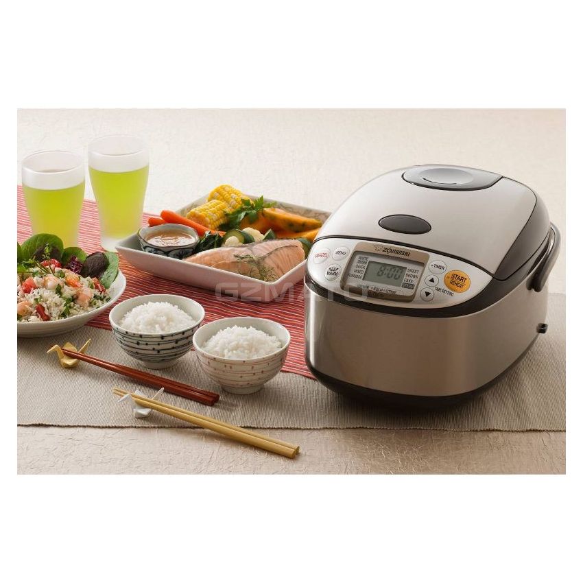 ZOJIRUSHI Micom Rice Cooker & Warmer 1.8L 10 CUPS/ 220V-820W NS-YSH18C