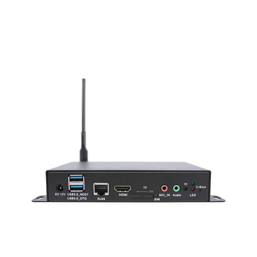 Smart Android 11.0 Media Player Box 2G/4G 16G/32G/64G ROM for LCD Advertising Monitor 3840*2160 