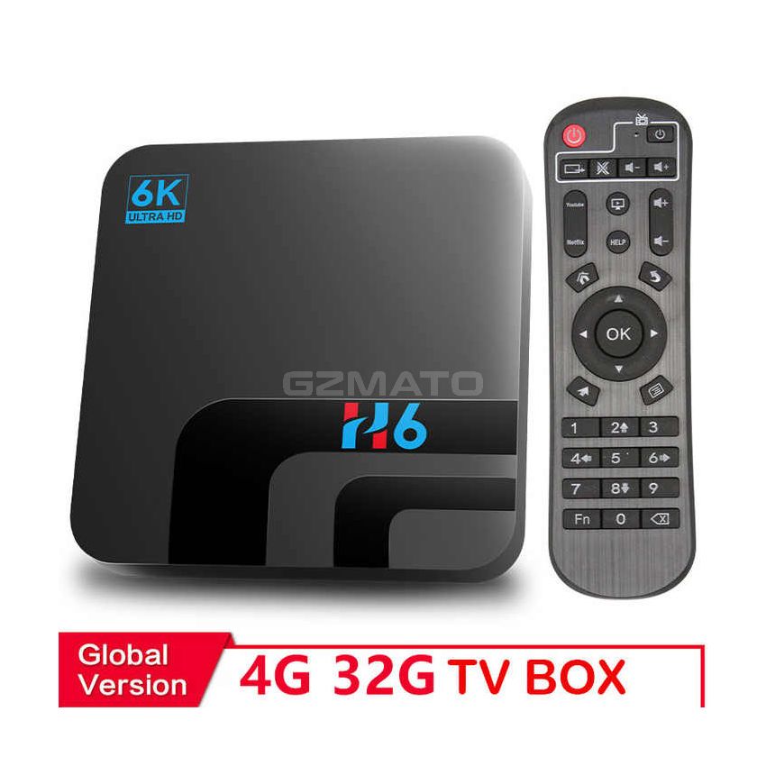 Skyline OEM Android TV Box Android 10 4GB 64GB 32GB 6K 3D Video H.265 Media Player 2.4G 5GHz Wifi Set top box Smart TV Box