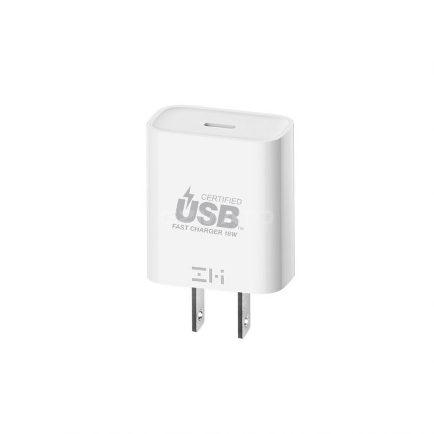 zPower™ Turbo 18W USB-C PD Wall Charger, USB-IF Certified