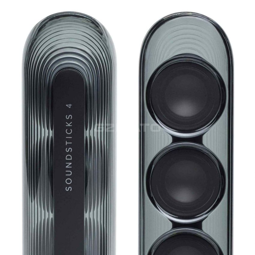 Harman Kardon SoundSticks 4-2.1 Bluetooth Speaker System with Deep Bass and Inspiring Industrial Design (low inventory) - Black 