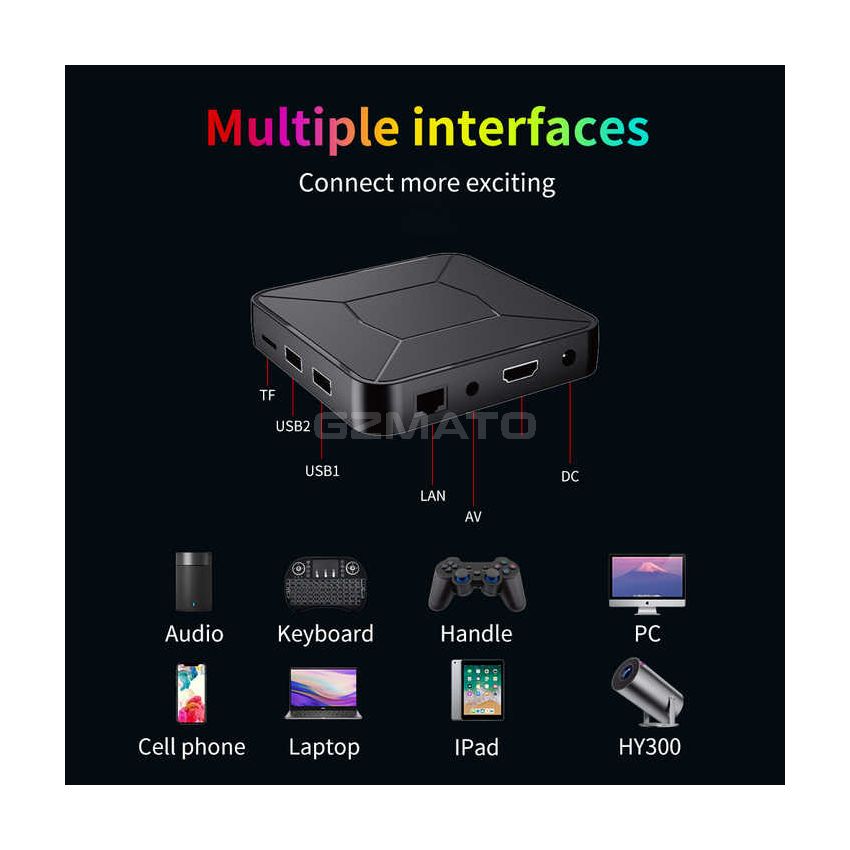 Skyline Amlogic S905Y4 Android 11.0 Streaming BT5.0 Voice Remote Smart ATV 4k 2023 TV Box