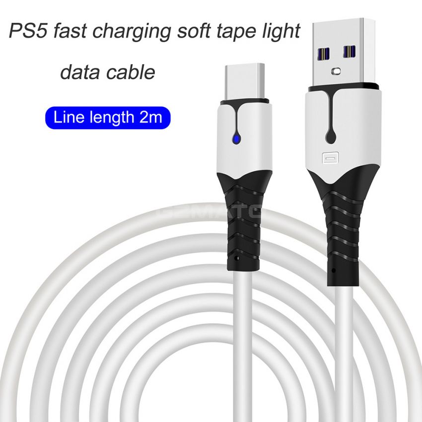 IINE USB-C Charger Cable For PlayStation 5 Controller Power Charging Cord For Sony Playstation 5 PS4 Gampad Joystick Game Accessories