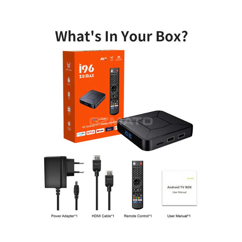 Skyline Amlogic S905Y4 Android 11.0 Streaming BT5.0 Voice Remote Smart ATV 4k 2023 TV Box