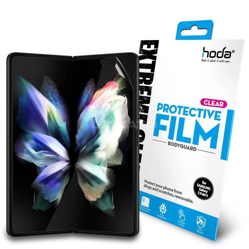 Samsung Galaxy Z Fold 3 Clear Extreme Protective Film  - hoda