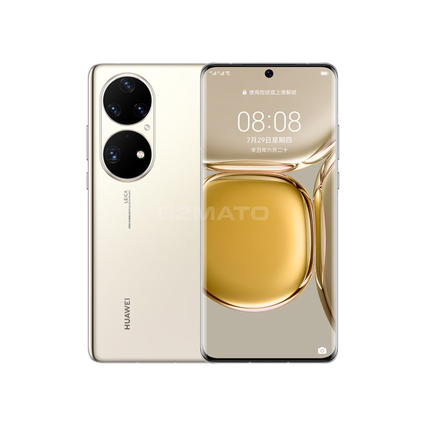 HUAWEI P50 Pro Snapdragon 888 4G OLED 6.6 inches IP68-Gold-512GB
