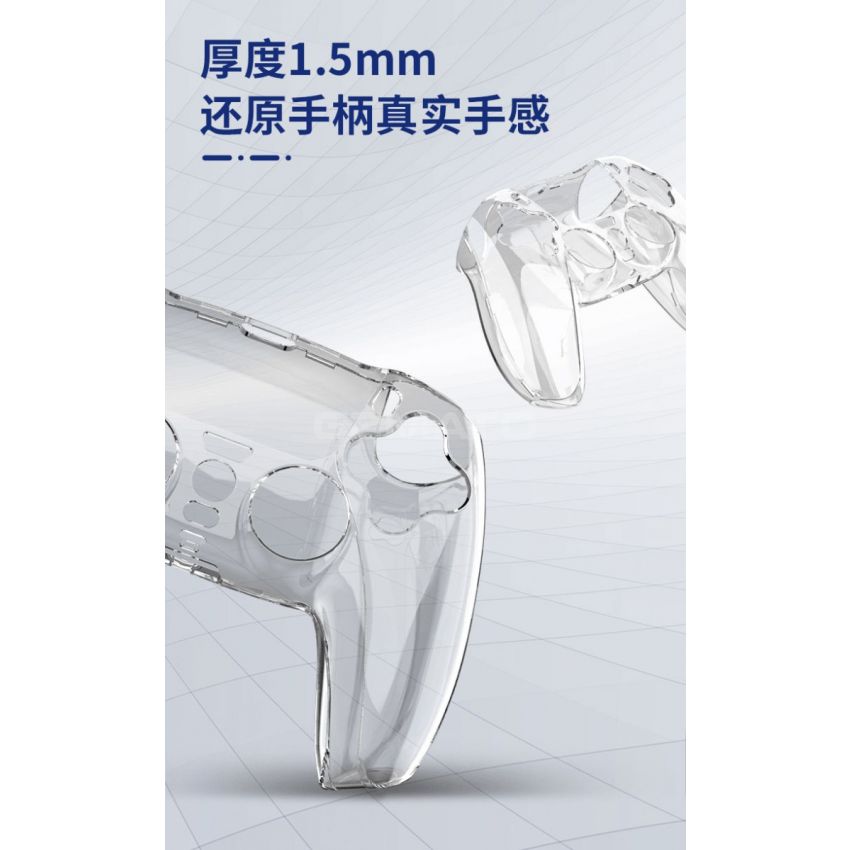 IINE Tokyo Rise Playstation 5 PS5 Dualsense Controller Joystick Transparent Case