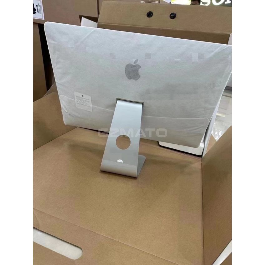 Apple iMac 27-Inch Intel Core i5 3.1Ghz 10th-Gen 8GB RAM SSD 256GB Radeon Pro 5300 4GB DDR6 Graphic Card 5K Retina Display Nano-texture - 2020 MXWT2CH/A Silver - Official Refurbished
