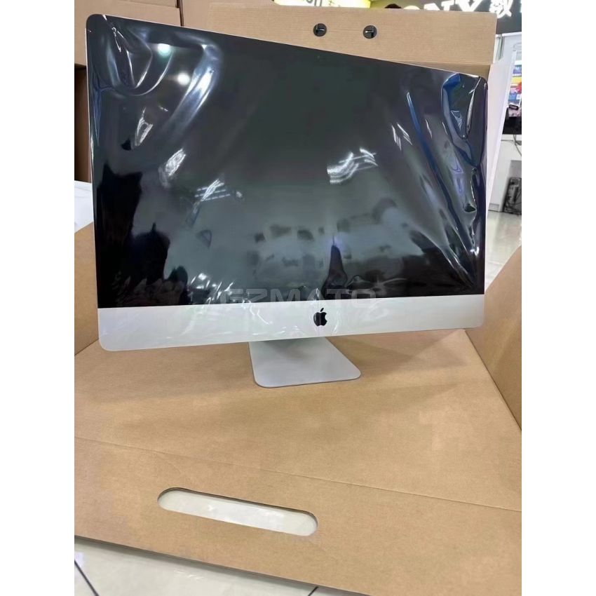 Apple iMac 27-Inch Intel Core i5 3.1Ghz 10th-Gen 8GB RAM SSD 256GB Radeon Pro 5300 4GB DDR6 Graphic Card 5K Retina Display Nano-texture - 2020 MXWT2CH/A Silver - Official Refurbished