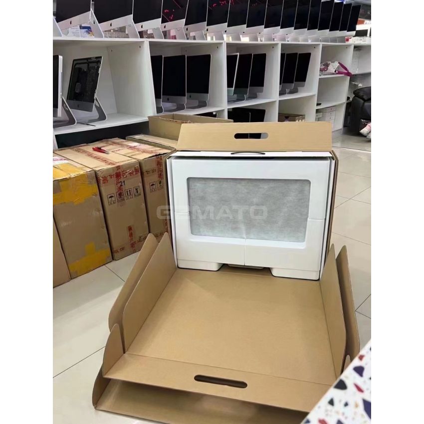 Apple iMac 27-Inches Intel Core i7 3.8Ghz 10th-Gen 8GB RAM SSD 512GB Radeon Pro 5500XT 8GB DDR6 Graphic Card 5K Retina Display Nano-texture - 2020 MXWV2CH/A Silver