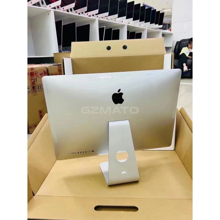 Apple iMac 27-Inches IntelCore i5 3.3Ghz 10th-Gen 8GB RAM SSD 512GB Radeon Pro 5300 4GB DDR6 Graphic Card 5K Retina Display Nano-texture - 2020 MXWU2CH/A Silver