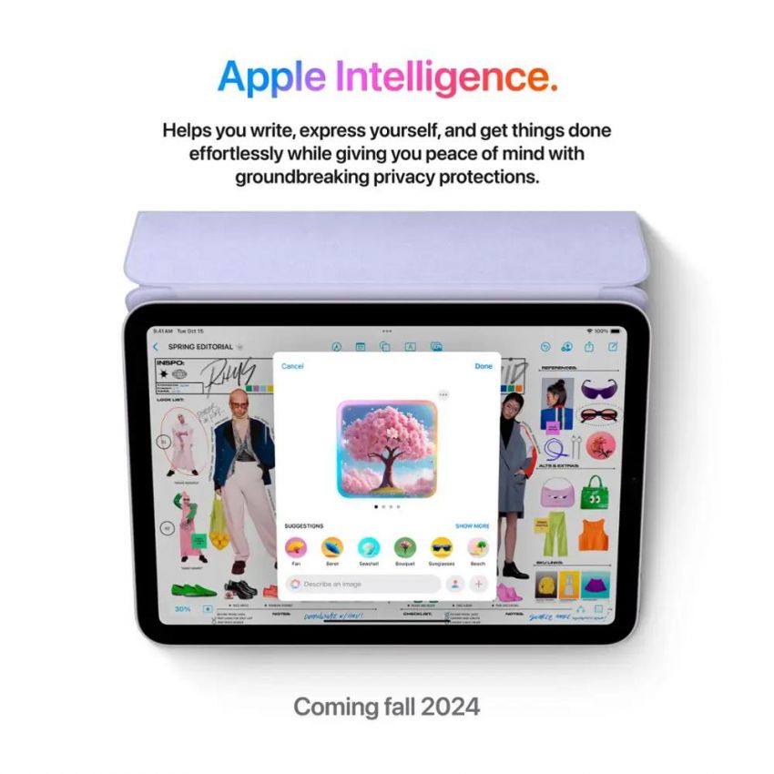 Apple - iPad mini 512GB Wi-Fi (A17 Pro chip) - Built for Apple Intelligence - Space Gray