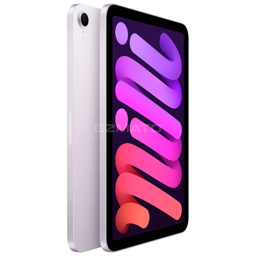 Apple - iPad mini 256GB Wi-Fi + Cellular (A17 Pro chip) - Built for Apple Intelligence - Purple