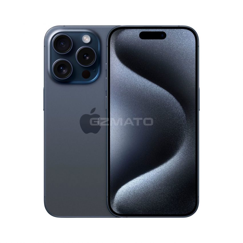 Apple - iPhone 15 Pro 256GB Factory Unlocked - Bright Star Resource - Blue Titanium
