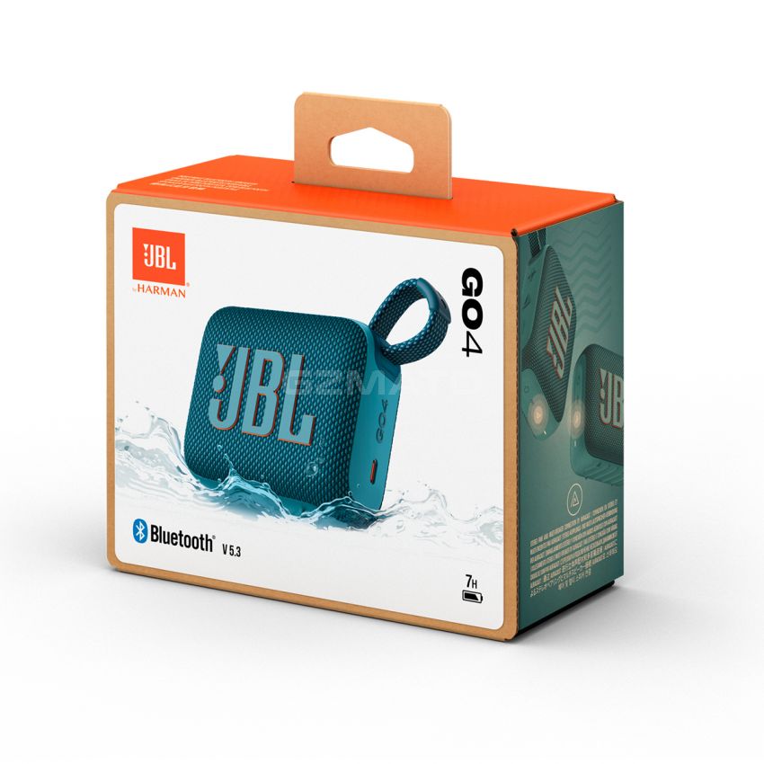 JBL Go 4 Portable Speaker - Blue