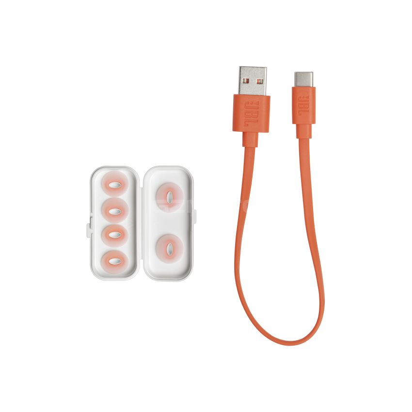 JBL Tune Flex Ture Active Noise Cancelling with Smart Ambient IPX4 Wireless Earbuds - White