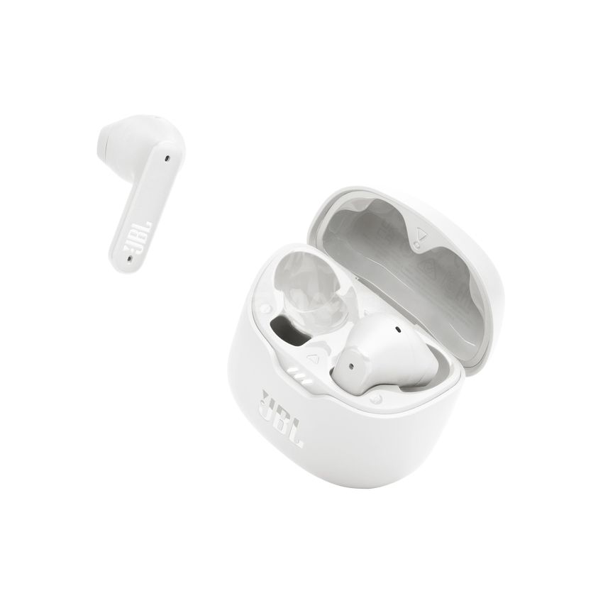 JBL Tune Flex Ture Active Noise Cancelling with Smart Ambient IPX4 Wireless Earbuds - White