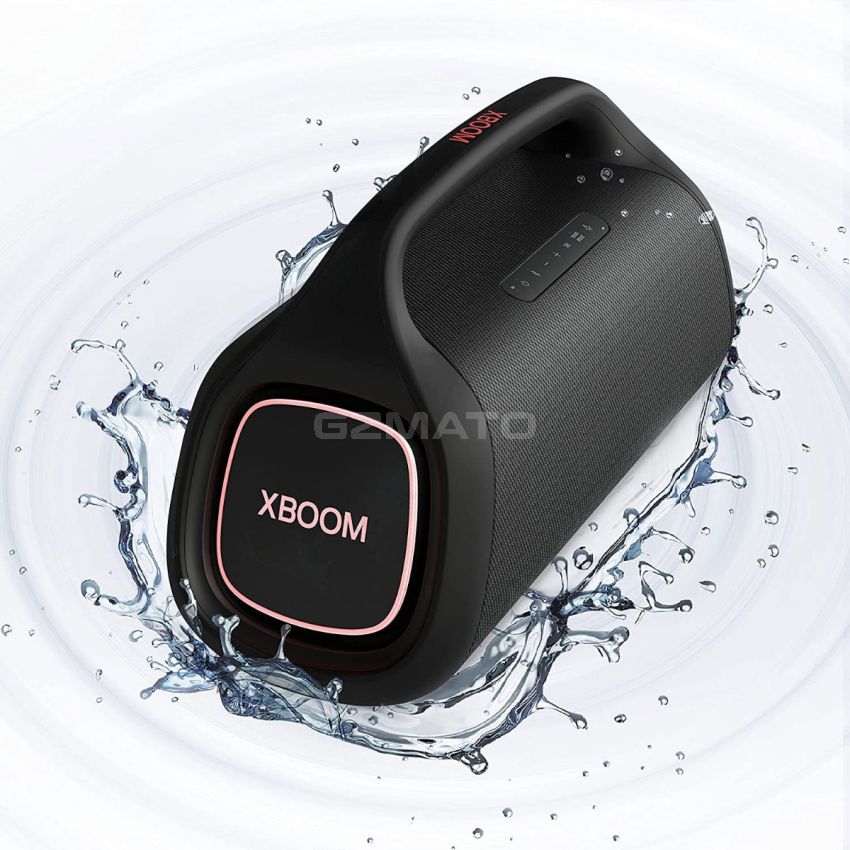 LG XBOOM Go Portable Bluetooth Speaker XG9QBK - Stage Lighting and up to 24-Hour Battery, Black