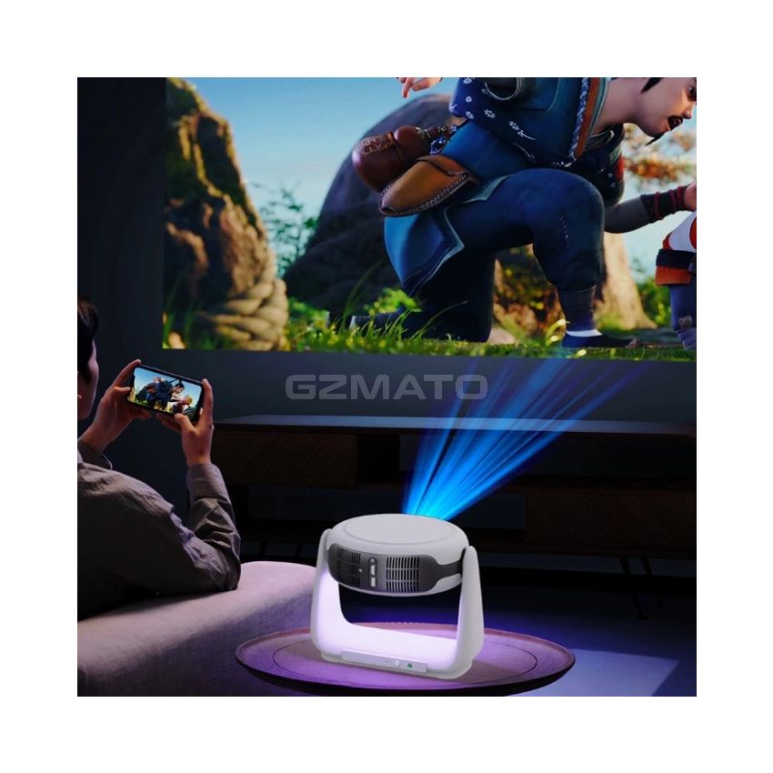 K1 Portable Pan-Tilt Battery in Camping Projector