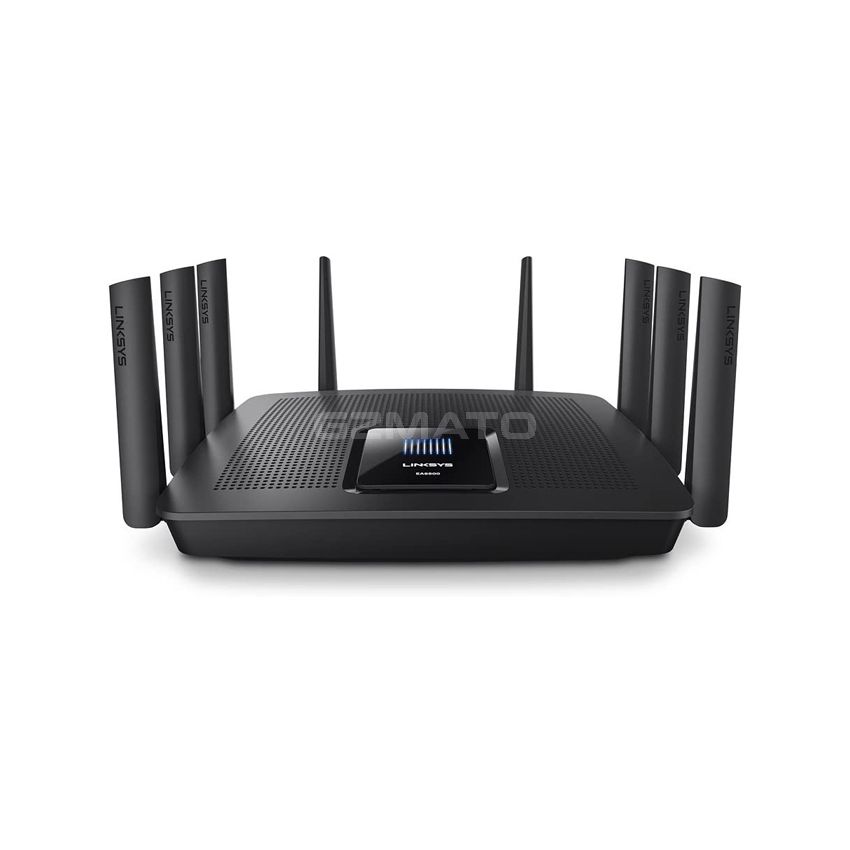 Linksys EA9500 Tri-Band Wi-Fi Router for Home (Max-Stream AC5400 MU-Mimo Fast Wireless Router), Black