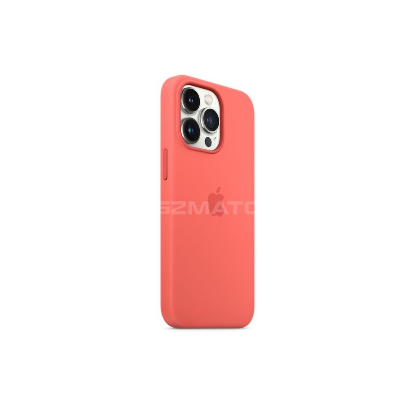 Apple iPhone 13 Pro Silicone Case with MagSafe-Pink Pomelo-6.1-Inch