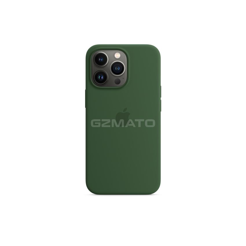 Apple iPhone 13 Pro Max Silicone Case with MagSafe-Clover-6.7-Inch