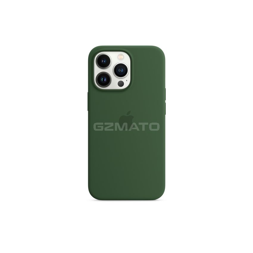 Apple iPhone 13 Pro Silicone Case with MagSafe-Clover-6.1-Inch