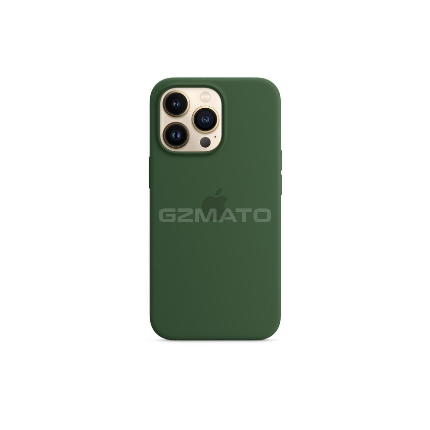 Apple iPhone 13 Pro Max Silicone Case with MagSafe-Clover-6.7-Inch