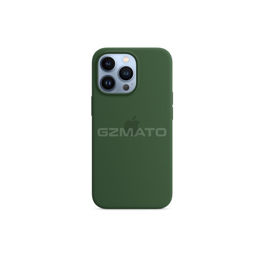 Apple iPhone 13 Pro Max Silicone Case with MagSafe-Clover-6.7-Inch