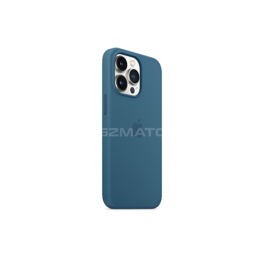 Apple iPhone 13 Pro Silicone Case with MagSafe-Blue Jay-6.1-Inch