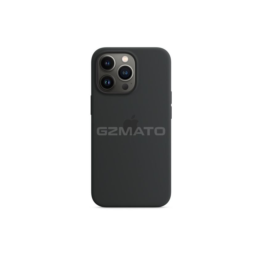 Apple iPhone 13 Pro Max Silicone Case with MagSafe-Midnight-6.7-Inch