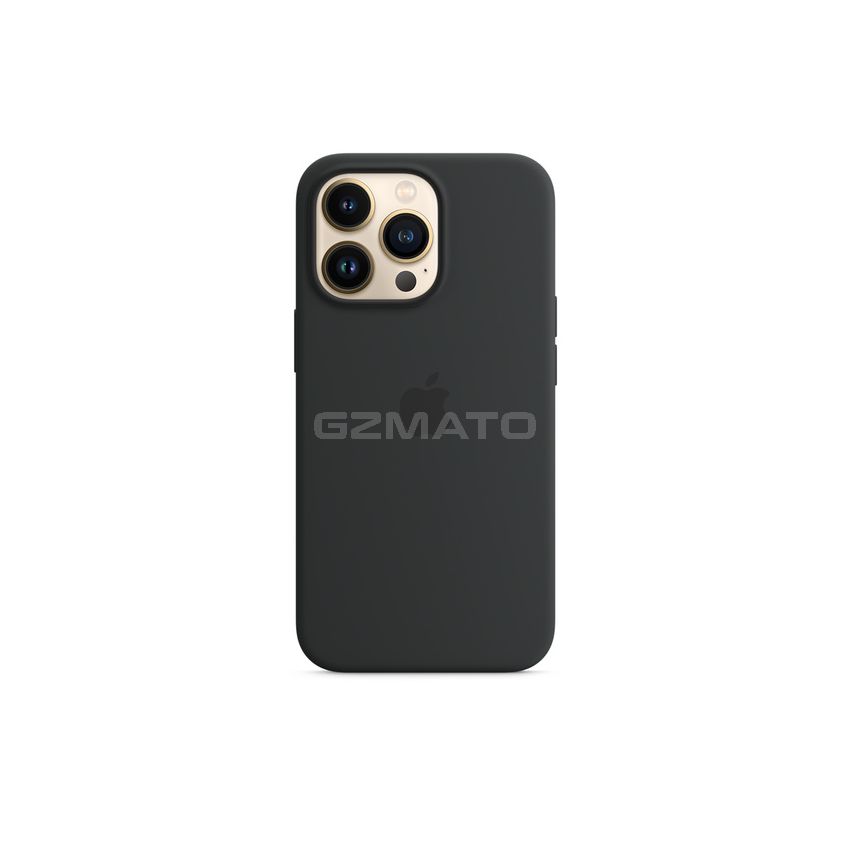 Apple iPhone 13 Pro Max Silicone Case with MagSafe-Midnight-6.7-Inch
