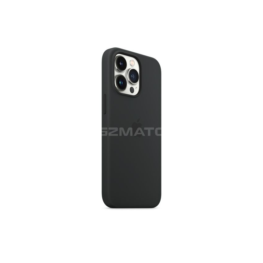 Apple iPhone 13 Pro Max Silicone Case with MagSafe-Midnight-6.7-Inch