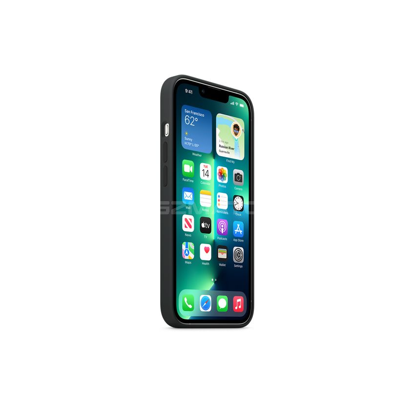Apple iPhone 13 Pro Silicone Case with MagSafe-Midnight-6.1-Inch