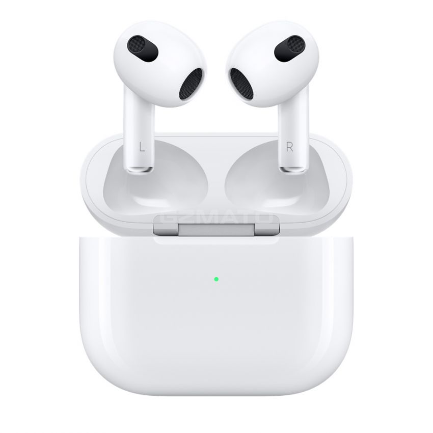 Apple 3rd Generation AirPods H1 headphone chip IPX4 Bluetooth 5.0 Amazing sound quality with Adaptive EQ