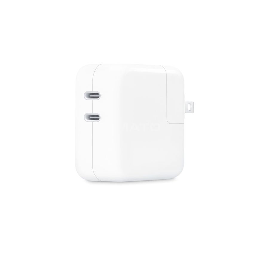 Apple - 35W Dual USB-C Port Power Adapter