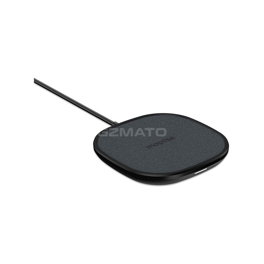 mophie Wireless 10W Charging Pad - Made for Apple Airpods, Iphone 11 Pro Max / XS Max, iPhone 11 Pro / XS, Iphone 11 / XR and Other Qi-Enabled Devices - Black