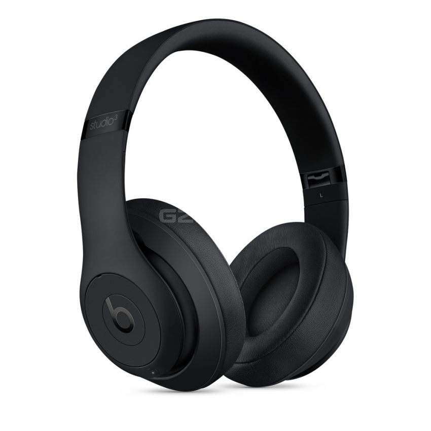 Beats Studio3 Wireless Noise Cancelling Over-Ear Headphones - Apple W1 Headphone Chip, Class 1 Bluetooth, 22 Hours of Listening Time, Built-in Microphone - -Black