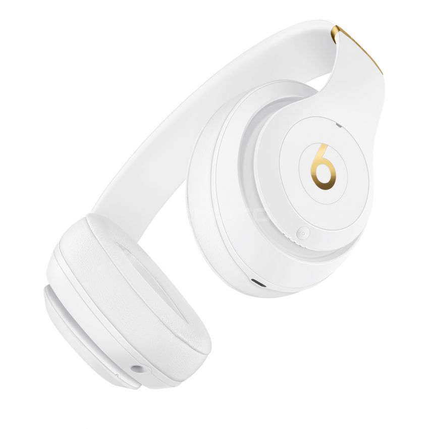 Beats Studio3 Wireless Noise Cancelling Over-Ear Headphones - Apple W1 Headphone Chip, Class 1 Bluetooth, 22 Hours of Listening Time, Built-in Microphone - -White
