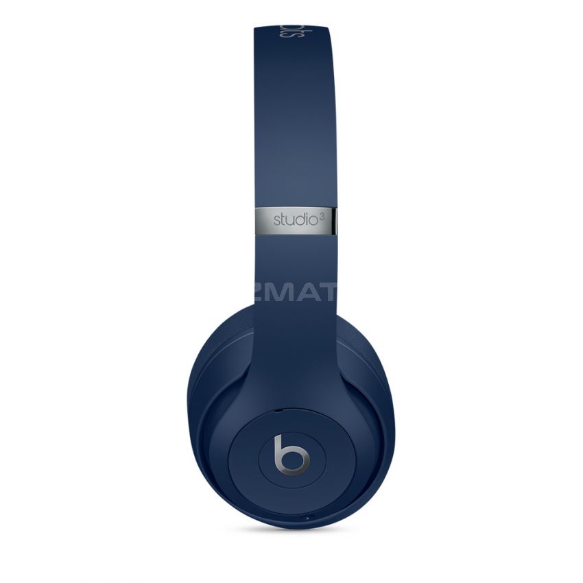 Beats Studio3 Wireless Noise Cancelling Over-Ear Headphones - Apple W1 Headphone Chip, Class 1 Bluetooth, 22 Hours of Listening Time, Built-in Microphone - -Blue