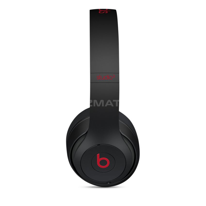 Beats Studio3 Wireless Noise Cancelling Over-Ear Headphones - Apple W1 Headphone Chip, Class 1 Bluetooth, 22 Hours of Listening Time, Built-in Microphone - -The Beats Decade Collection - Defiant Black-Red