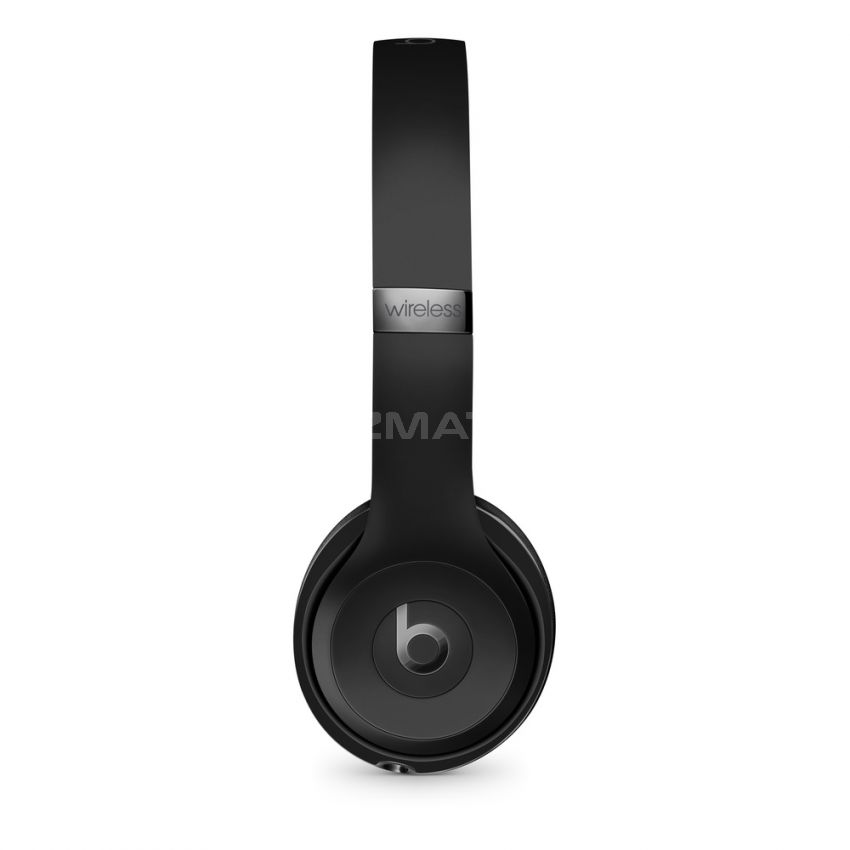 Beats Solo 3 Wireless On-Ear Headphones - Apple W1 Headphone Chip, Class 1 Bluetooth, 40 Hours of Listening Time, Built-in Microphone - -Black