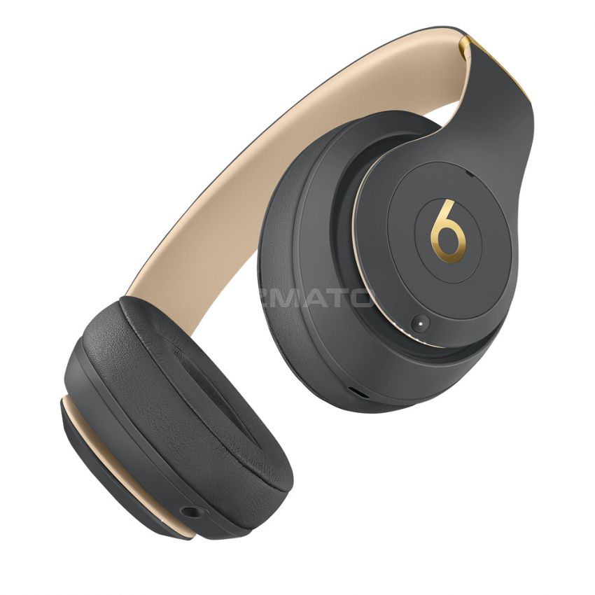 Beats Studio3 Wireless Noise Cancelling Over-Ear Headphones - Apple W1 Headphone Chip, Class 1 Bluetooth, 22 Hours of Listening Time, Built-in Microphone - -Grey