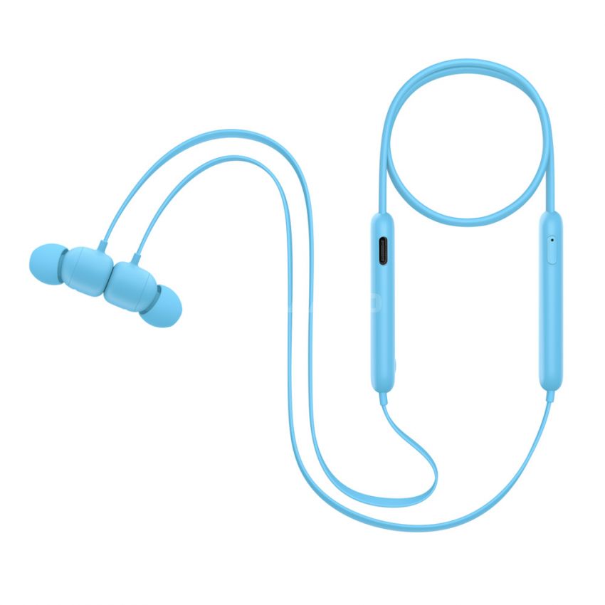 Beats Flex Wireless Earbuds – Apple W1 Headphone Chip, Magnetic Earphones, Class 1 Bluetooth, 12 Hours of Listening Time, Built-in Microphone - -Blue
