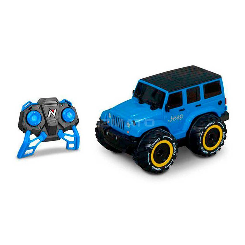 Nikko Jeep wrangler nano VaporizR - 2.4 GHz 8.5KM/H Remote Control Range 40M Multi-Player Maximum 10