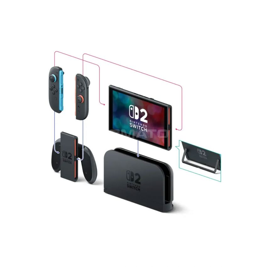 Nintendo - Switch 2 + MarioKart World Bundle - Black