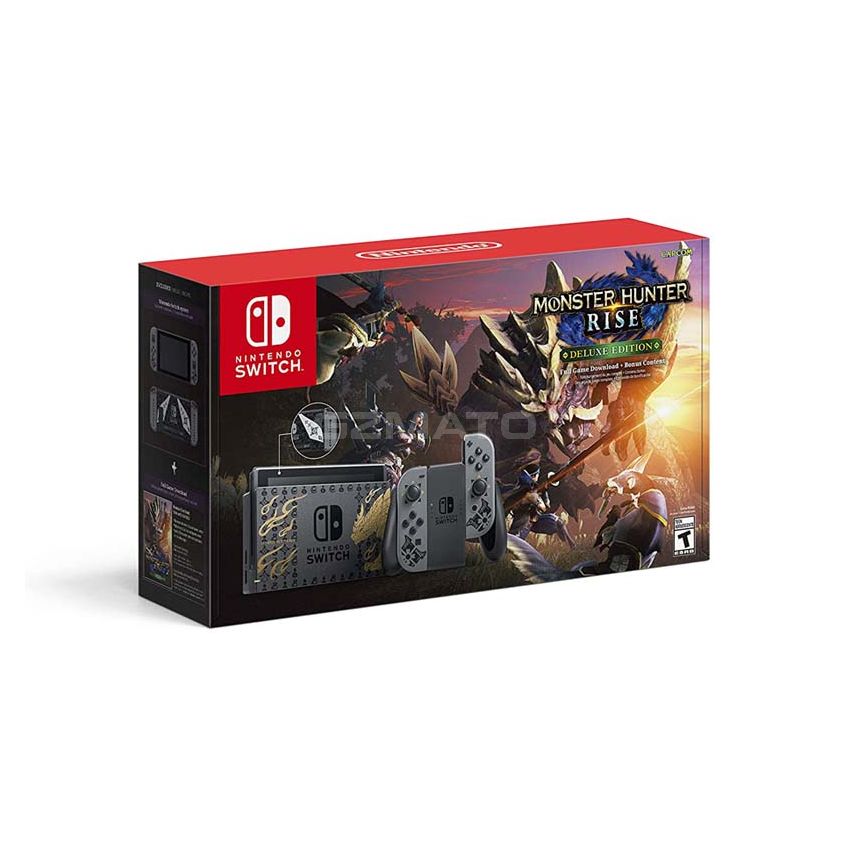 Nintendo Switch Monster Hunter Rise Deluxe Edition System - Switch