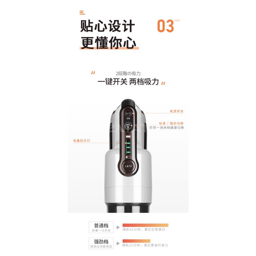 Sezze S48e Portable vacuum cleaner 111V-240V 130/500W 50/60Hz