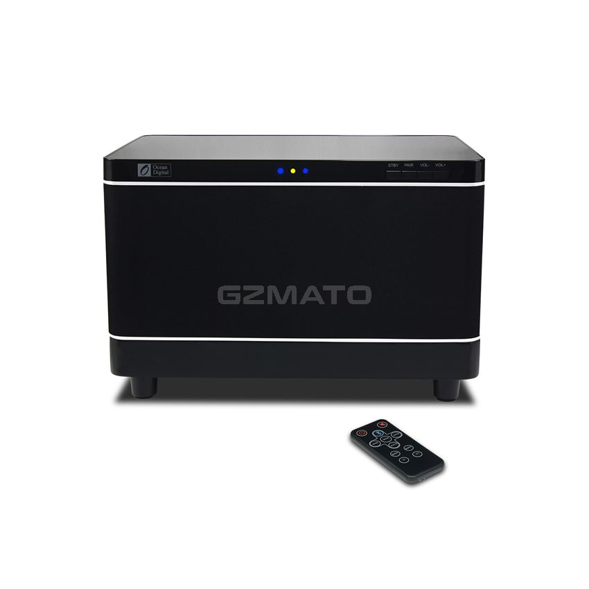 Ocean Digital Zeno Home Heavy Subwoofer Wireless Bluetooth Audio Computer Speaker 100-240v 50/60Hz 3.5mm, USB 5V/1A DC15V